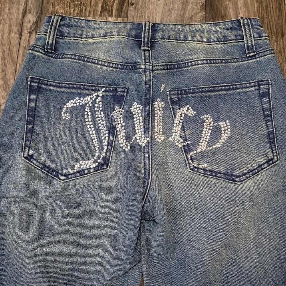 Juicy Couture Sz 5/27 Straight Leg Jeans Denim Y2K